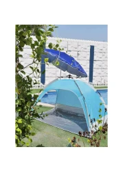 Supreme Auto Beach Shelter Dome Tent Blue