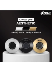 Ozone OZFL-55-F نظام قفل تلقائي للوصول إلى بصمات الأصابع قفل أثاث رقمي ذكي (برونزي عتيق)