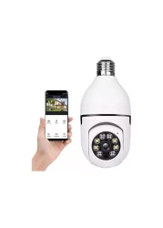 360&deg; Wi-Fi Panorama Camera - Full HD 1080p Wireless Security Surveillance Indoor/Outdoor Motion Detection, Night Vision, Two-Way Audio