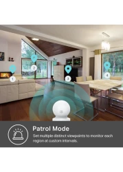 TP-LINK (KC115) Kasa Spot Indoor Wireless Surveillance Camera, 1080p, Pan and Tilt, Night Vision, 2-way Audio, 24/7 Recording