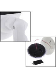 Tomvision - Solar Power Dummy PTZ Dome Camera CCTV security camera with LED light and battery powered fake Speed Dome Camera