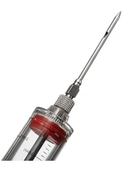 ABBASALI Stainless Steel Seasoning Injection Meat Injector Kit, Syringe Marinade