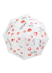 BiggDesign White Mini Umbrella From Any Language