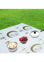 رول سفرة 5 كجم للاستعمال مرة واحدة، رول سفرة جميل للطاولة - قمر بني