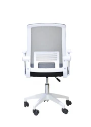 كرسي مكتب مريح من Arfan مع دعم قطني، وسادة أكثر سمكًا، دوران 360 درجة، ارتفاع قابل للتعديل، وعجلات ناعمة - كرسي مكتب متين ومريح للمنزل والمكتب