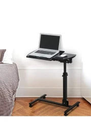 Laptop Table Small Folding Lap Desk Bed Tray Portable Foldable Table for Working Reading Studying