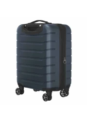 وينغر فايانا حقيبة السفر الصلبة ذات الأربع عجلات باللون الأزرق الداكن