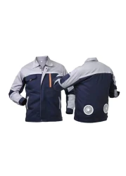 High Visibility Workwear Suits for Men &amp; Women, Reflective Safety Jacket with Zip-Up Design, Durable Outdoor Workwear for Construction, Roadwork, and Industrial Use
