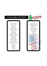 Little Trees Hanging Car Air Freshener Strawberry Red 6