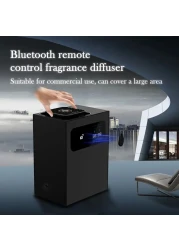 نظام موزع روائح 600 متر مكعب مع قفل ذكي - موزع روائح زيت عطري كهربائي للسينما والمكاتب والفنادق والمساحات الكبيرة - هادئ للغاية وأنيق
