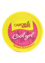 كاليفورنيا سينتس جل بارد معطر للهواء برائحة شاستا التوت البري - شفاف - 70 غرام