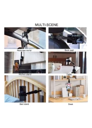 Autocare Adjustable View Mirror Universal Clip Cellphone Holder CPH-V207