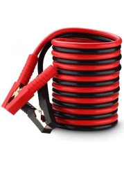 مجموعة بطاريات محمولة لتشغيل السيارة مع كابل معزز قوي، ضاغط هواء، بطارية إضافية، كابل توصيل، منفاخ إطارات وإضاءة LED منفذا USB/DC 12 فولت