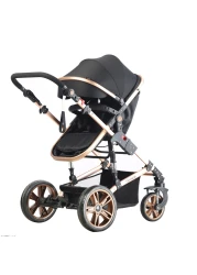 Teknum 3 in 1 Pram stroller - Black