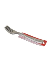 Pecasso Table Fork Set Silver 6 PCS