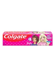 Colgate Kids Fluoride Toothpaste Girls 6+ Barbie 50ml
