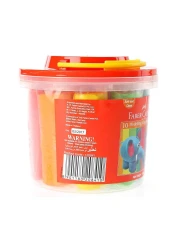 فابر كستال طين التشكيل مناسب للأطفال من عمر 3 سنوات فأكثر، وزن 500 غرام - متعدد الألوان.