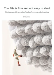 Mei Lifestyle Soft Microfiber Bath Mat, Quick-Dry, Absorbent Chenille with Rubber Backin, Machine Washable Bathroom Mat, Peach