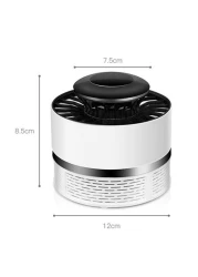 Generic-Household Mosquito Killer Lamp Inhalation Mosquito Trap Lamp Electric Insect Flies Zapper LED Trap Lamp Strong Suction Fan USB Powered