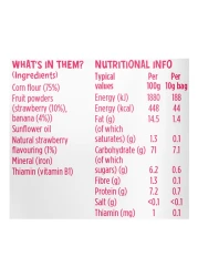 Kiddylicious Gluten-Free Strawberry Fruity Puffs 40g