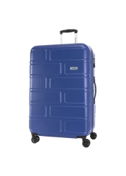 American Tourister Bricklane Spinner Luggage Hard Trolley Blue 80cm