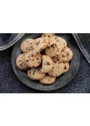 والكرز بسكويت شورت بريد بالزبدة النقية ورقائق الشوكولاتة ، 125 غرام