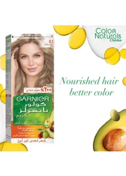 Garnier Color Naturals Creme Nourishing Permanent Hair Colour 8.1 Light Ash Blonde