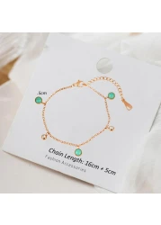 Aiwanto Simple Anklet Ankle Chain for Women's Anklets