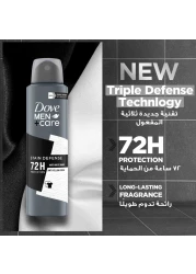 دوف مين كير بخاخ مزيل العرق ومضاد للتعرق للرجال برائحة منعشة ومضاد للبقع 150 ملل