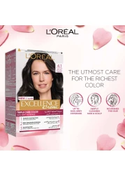 L'Oreal Paris Excellence Creme Hair Colour 4.1 Profound Brown
