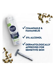 NIVEA MEN Sensitive Shaving Foam With Chamomile And Hamamelis 200ml