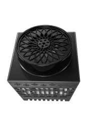 سماعة بورودو جرين لاين Beam Pro المحمولة، 120 واط قوة، ميكروفون لاسلكي، مقاومة للماء IPX6، 8 أوضاع إضاءة، باس عميق، صوت 360°، دعم متعدد المدخلات، بطارية 15,000mAh، شحن Type-C - أسود
