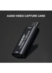 Generic-1080P Video Capture Card USB 2.0 for Game Video Live Streaming Tool