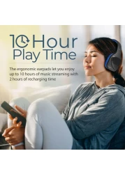 سماعات رأس لاسلكية ستيريو هاي فاي متوازنة