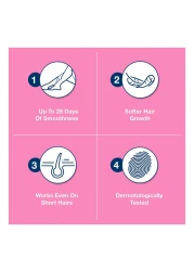 Veet Easy-Grip Wax Strips For Dry Skin White 20 PCS