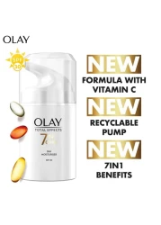 Olay Face Moisturizer Total Effects 7-in-1 Firming Night Cream With Vit B3 50g
