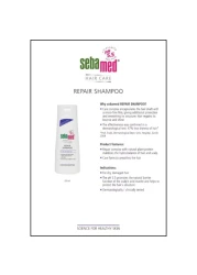 Sebamed Repair Shampoo White 200ml