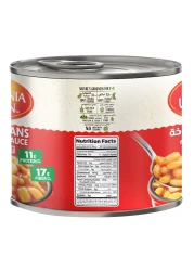 حدائق كاليفورنيا فاصوليا مطبوخة في صلصة الطماطم جاهزة للأكل 220 غرام