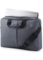 إتش بي ايسانشيال حقيبة كمبيوتر محمول ذات تحميل علوي مقاس 15.6 بوصة - رمادي