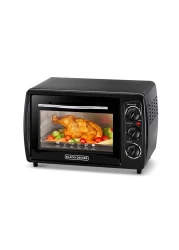 بلاك أند داكر فرن تحميص بزجاج مزدوج مع شواية 19 لتر TRO19RDG-B5 - أسود