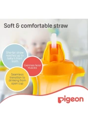 Pigeon Petite Straw Bottle 26151 Orange
