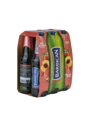Barbican Peach Flavoured Non-Alcoholic Malt Beverage 330ml Pack of 6