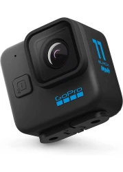 GoPro HERO11 Black Mini Compact Waterproof Action Camera With 5.3K60 Ultra HD Video, 24.7MP Frame Grabs, 1/1.9" Image Sensor, Live Streaming, Stabilization, CHDHF-111-RW
