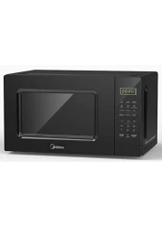 Midea Microwave EM721BK 20Ltr Solo Microwave, Digital Control, Power 700W, Black Color, 1 year Warranty