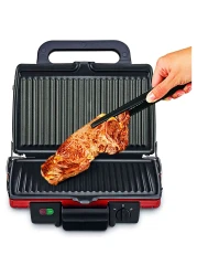 تيفال صانعة ساندويتشات شواية الترا كومباكت بقوة 1700 واط GC302528 أحمر
