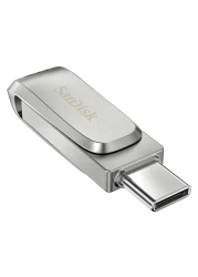 SanDisk Ultra Dual Drive Luxe USB Type-C Flash Drive 1TB Silver