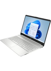 HP Laptop Intel Celeron N4120 / 15.6inch HD / 256GB SSD / 4GB RAM / Intel UHD Graphics 600 / Windows 11 / English &amp; Arabic Keyboard / Natural Silver / Middle East Version