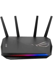 Asus Rog Strix Gs Ax5400 Dual Band Wifi 6 Gaming Router, Ps5 Compatible, Mobile Game Mode, VPN Fusion, Lifetime Free Internet Security, Instant Guard, Gear Accelerator, Gaming Port Black, 1 Pack