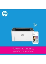 HP Laser 107w Wireless Office Printer - White