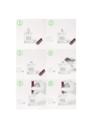 Blanco Mini Perfume Atomizer Bottle - Silver - N-103